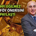 Mahfi Eğilmez’den altın uyarısı: Hafif düşüşler gelebilir