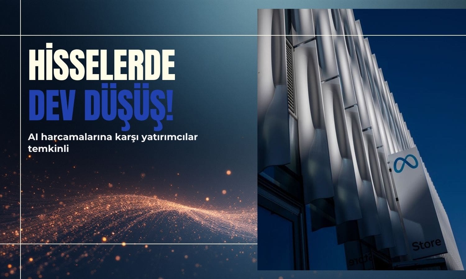 Meta hisseleri güçlü bilançoya rağmen AI harcamalarıyla sert düştü