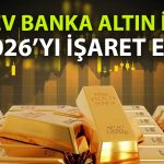 Morgan Stanley’e göre altında ralli sürecek: 2026’da rekor beklentisi