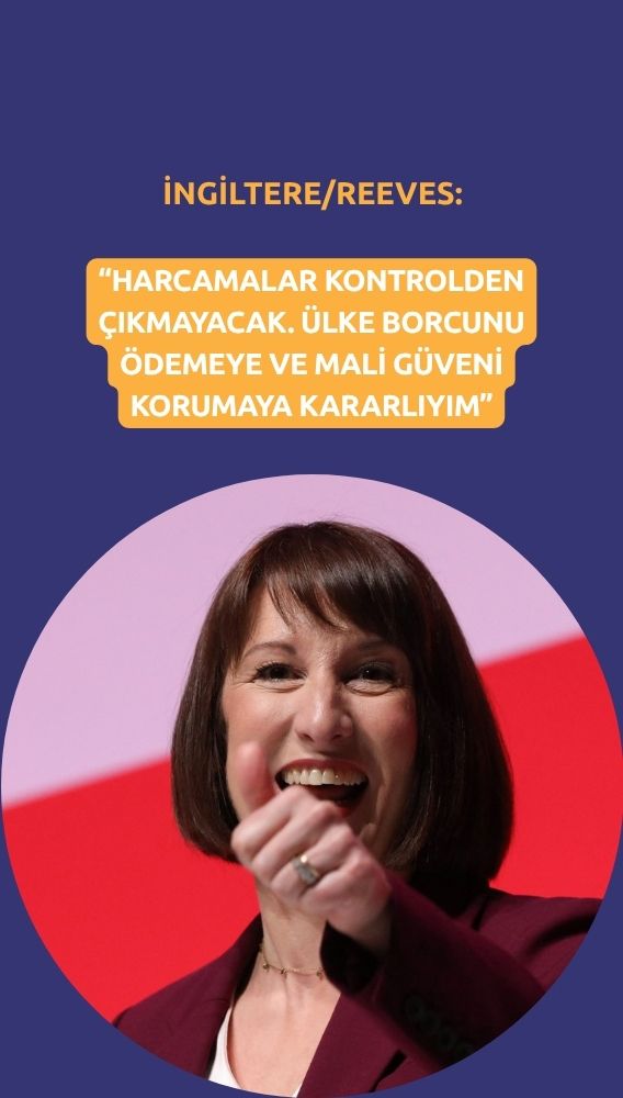 İngiltere/Reeves: Tahminleri aşacağız, kemer sıkmaya dönmeyeceğiz
