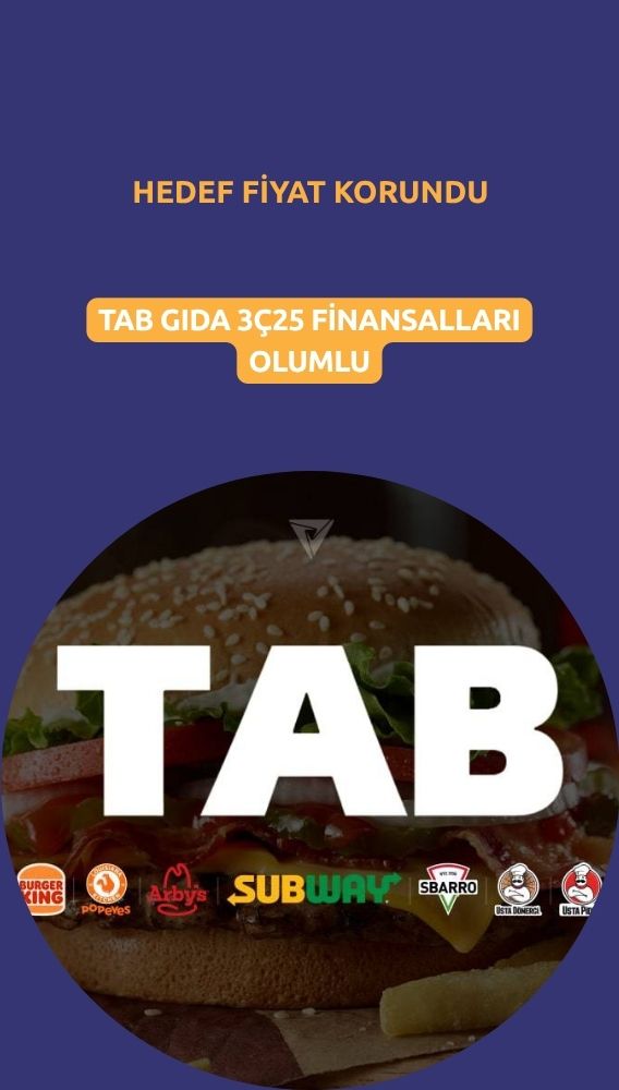 Tab Gıda (TABGD) hedef fiyatı korundu: Bilanço olumlu geldi