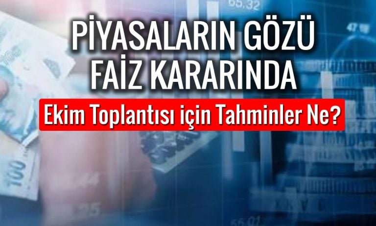 TCMB Ekim’de faizi indirecek mi? Ekonomistler ne bekliyor?