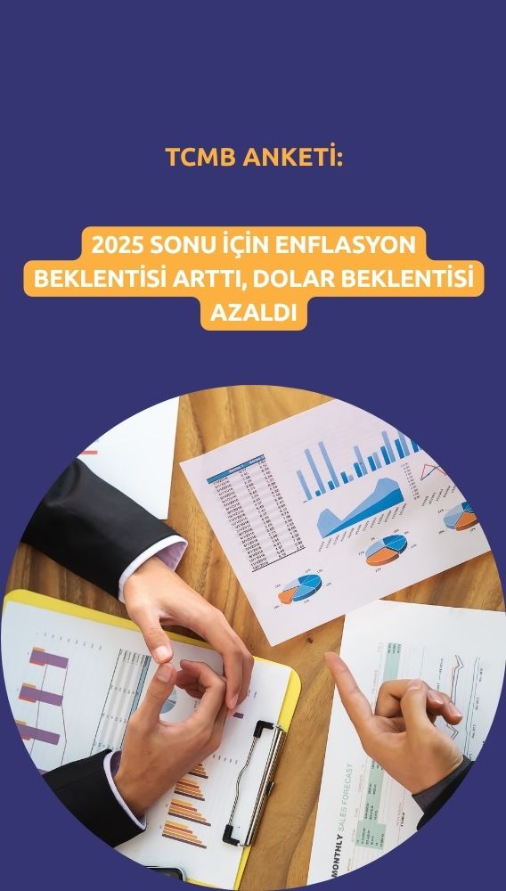 TCMB anketi: Enflasyon beklentisi arttı, kur tahmini azaldı
