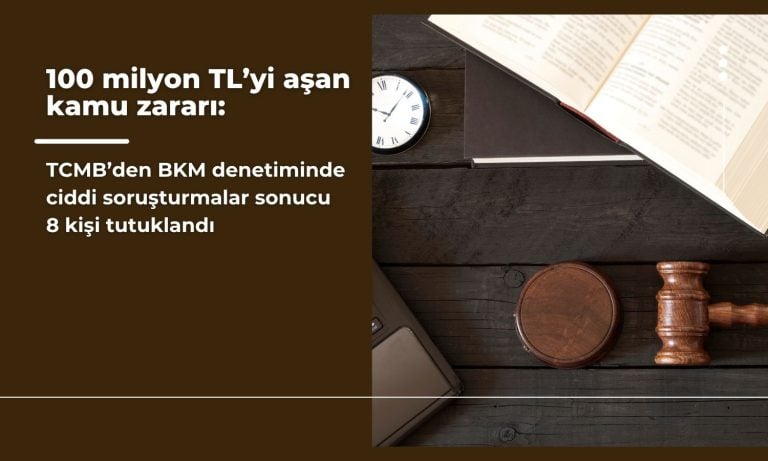 TCMB’den BKM denetim açıklaması: 8 kişi tutuklandı