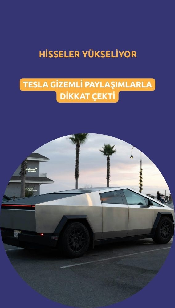 Tesla payları gizemli ürün tanıtımı paylaşımıyla yükseldi