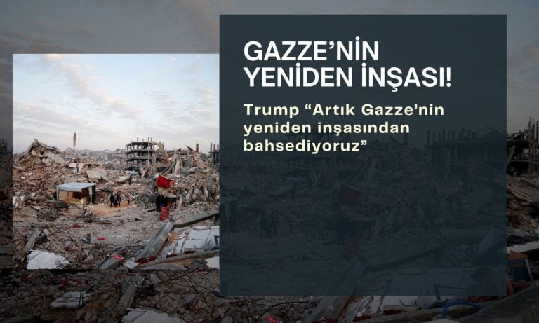 Trump: Artık Gazze’nin yeniden inşasından bahsediyoruz