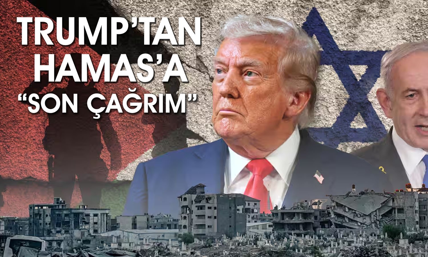 Trump Hamas’a seslendi: Cehennemi yaşatacağım