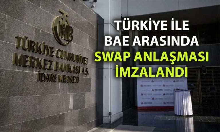 Türkiye ile BAE’den stratejik iş birliği: Swap anlaşması imzalandı