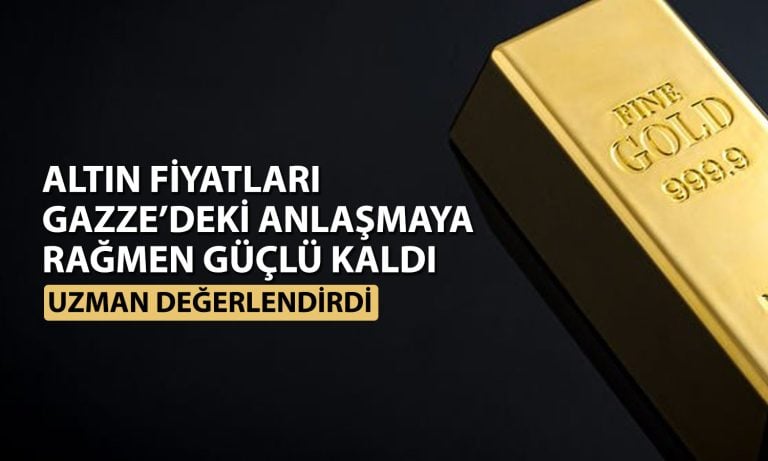 Uzman altın için konuştu: Düzeltme işareti görünmüyor