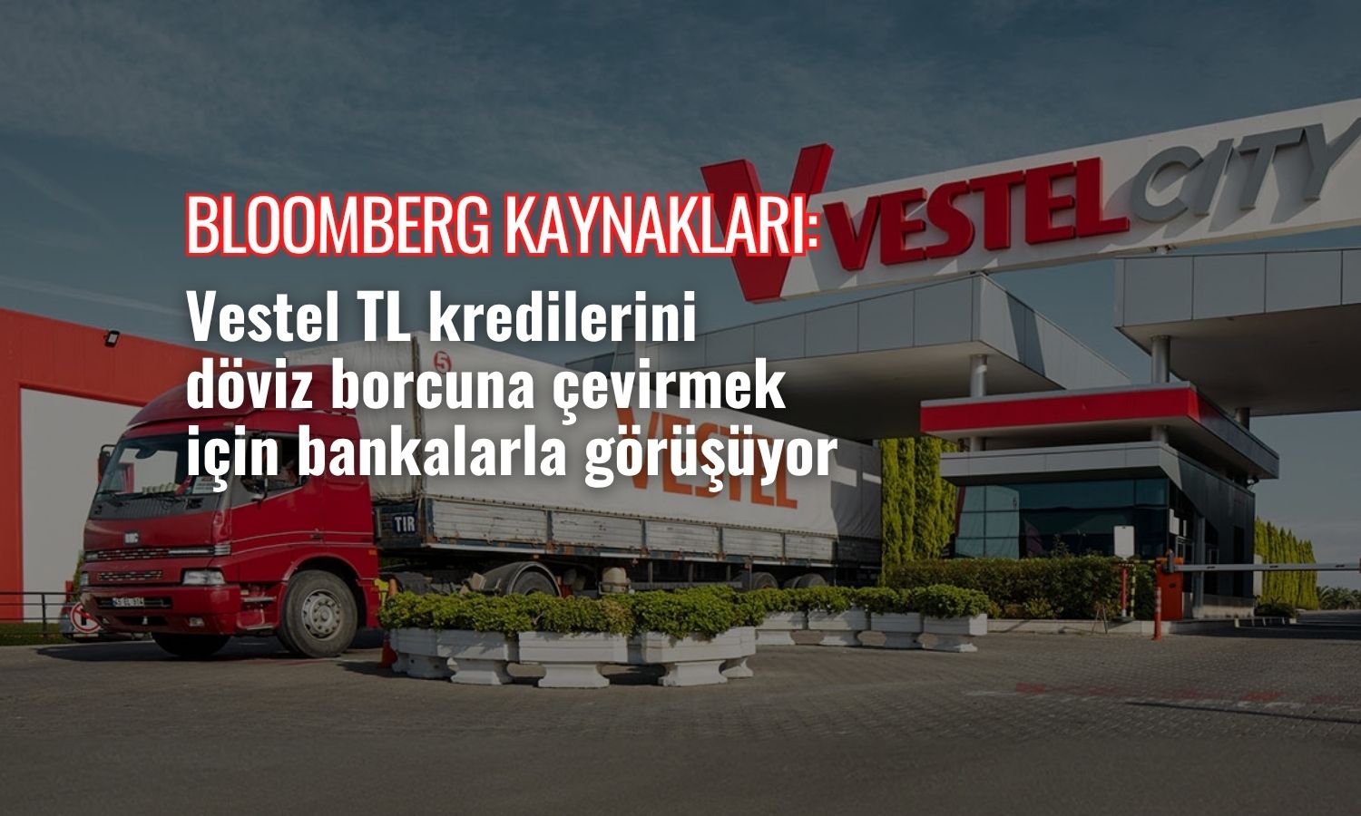 Vestel, TL kredilerini döviz borçlarıyla değiştirmek için görüşüyor