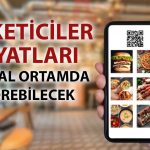 Yeni dönem başladı: Restoran ve kafelerde fiyatlar dijital ortamda