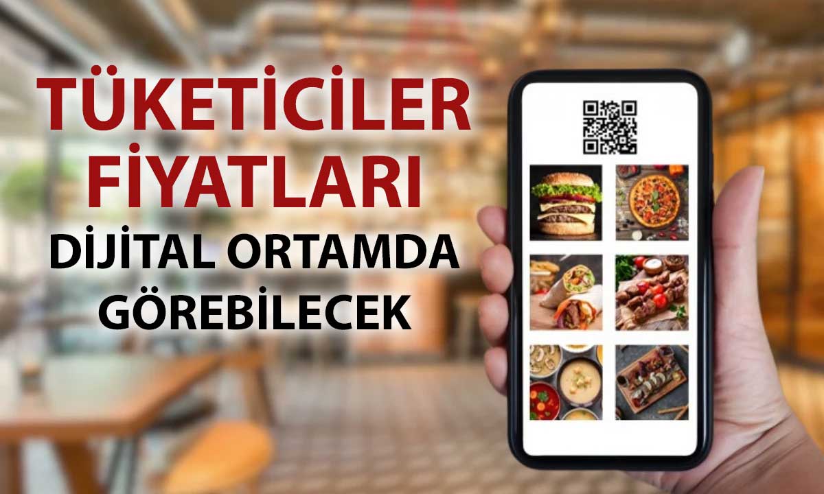Yeni dönem başladı: Restoran ve kafelerde fiyatlar dijital ortamda
