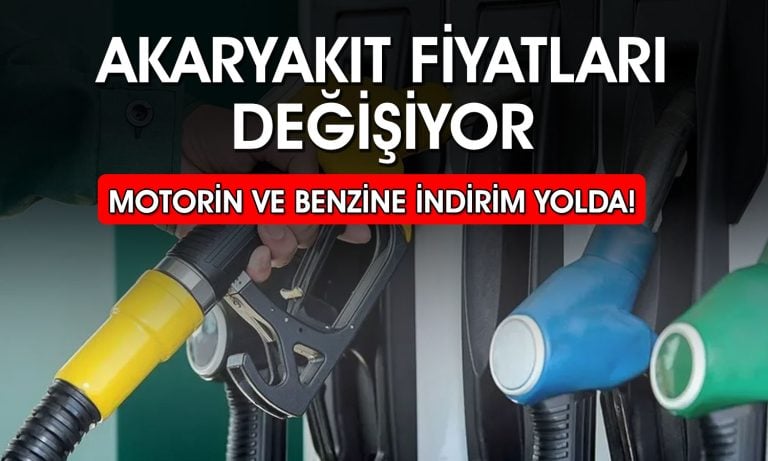 Benzin ve motorine indirim geliyor: Fiyatlar değişecek