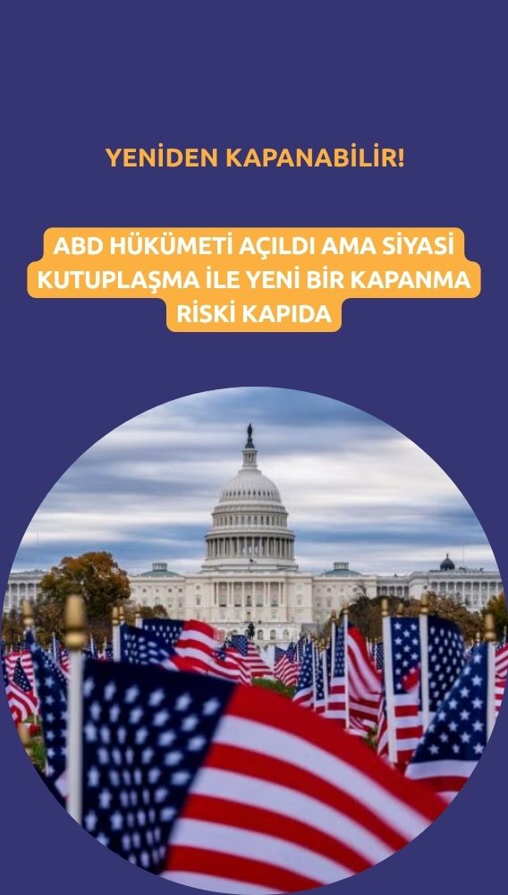 ABD hükümeti açıldı ama yeniden kapanma riski kapıda