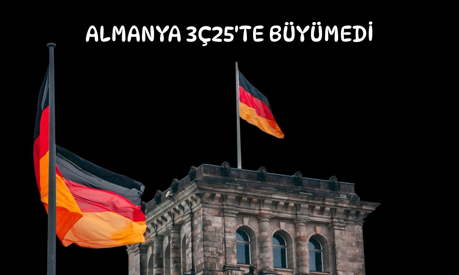 Alman ekonomisinde üçüncü çeyrek durgunluğu kesinleşti!