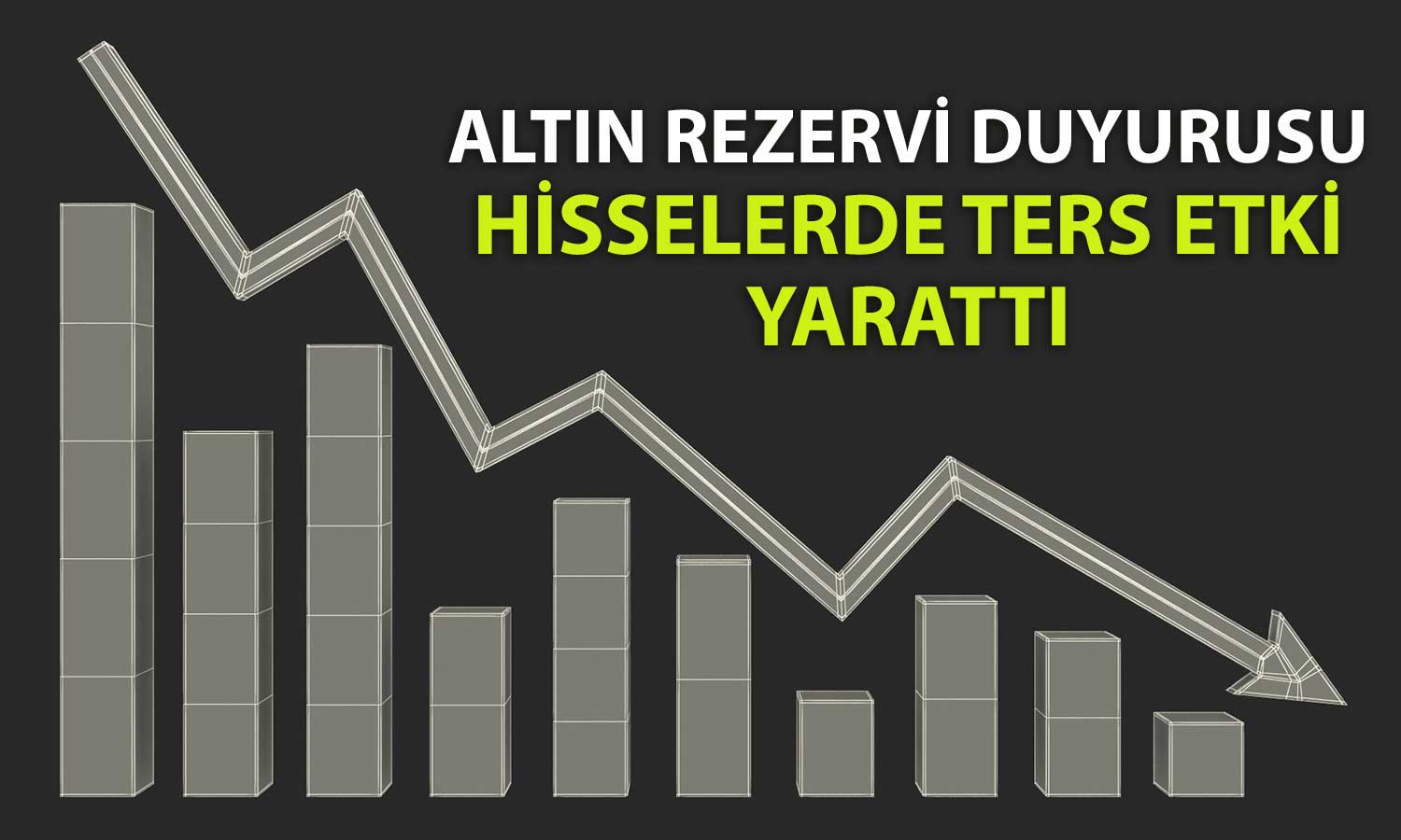 Altın buldu, hisseleri düştü: Erdemir’de sert gerileme