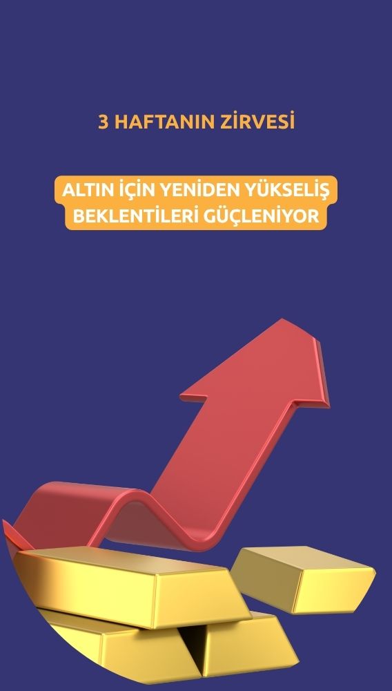 Altın fiyatı ABD tasarı onayıyla 3 haftanın zirvesine ulaştı