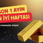 Altın zayıflayan dolarla son bir ayın en iyi haftasını yaşıyor