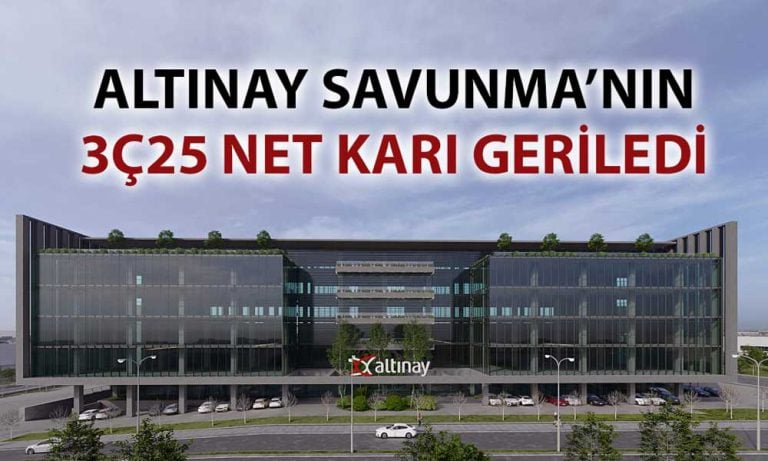Altınay Savunma’nın 9 aylık net karı yarı yarıya geriledi