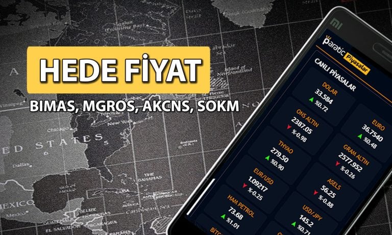 Aracı kurumlar dört hissede hedef fiyat açıkladı: BIMAS listede