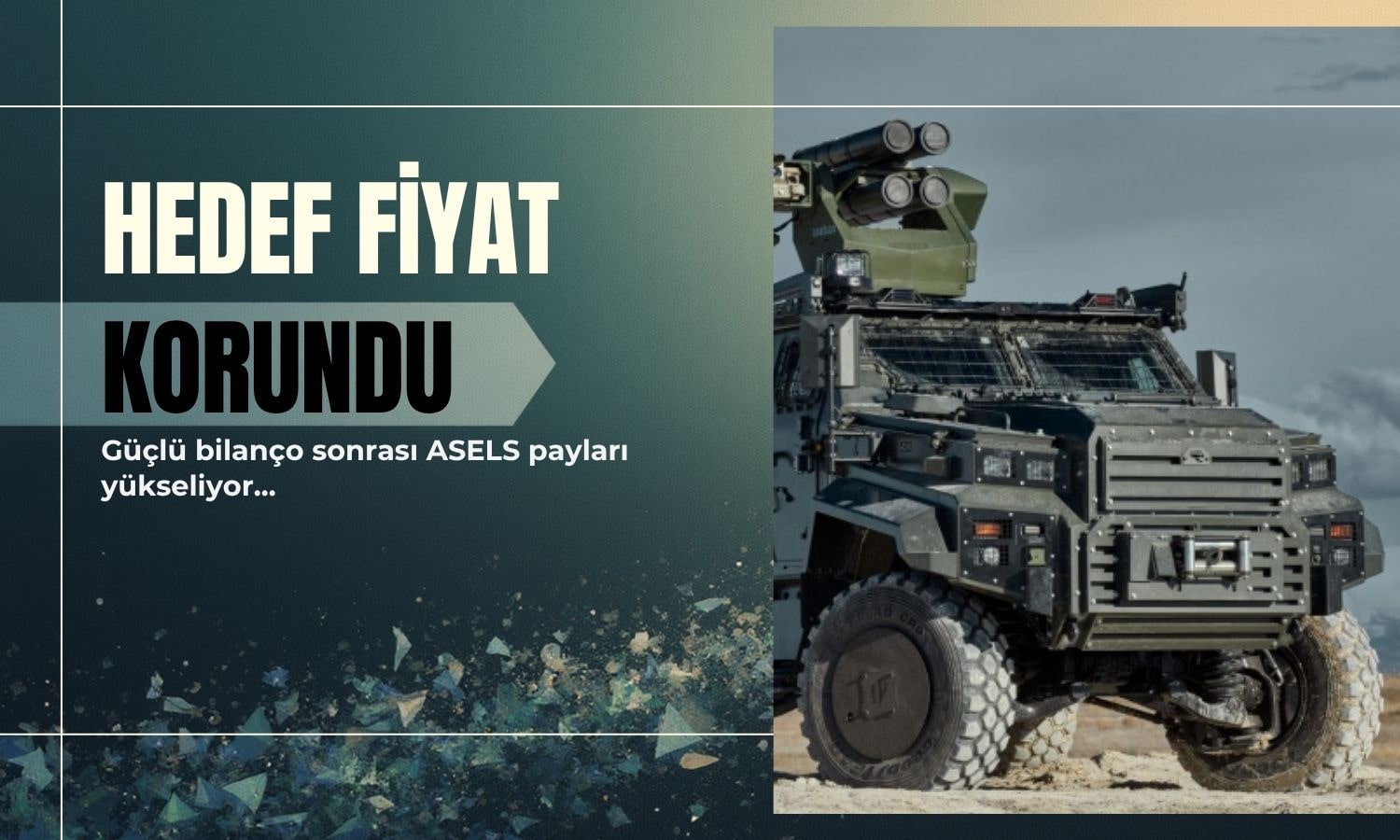 Aselsan’da (ASELS) güçlü bilanço hedef fiyatı yükseltmedi