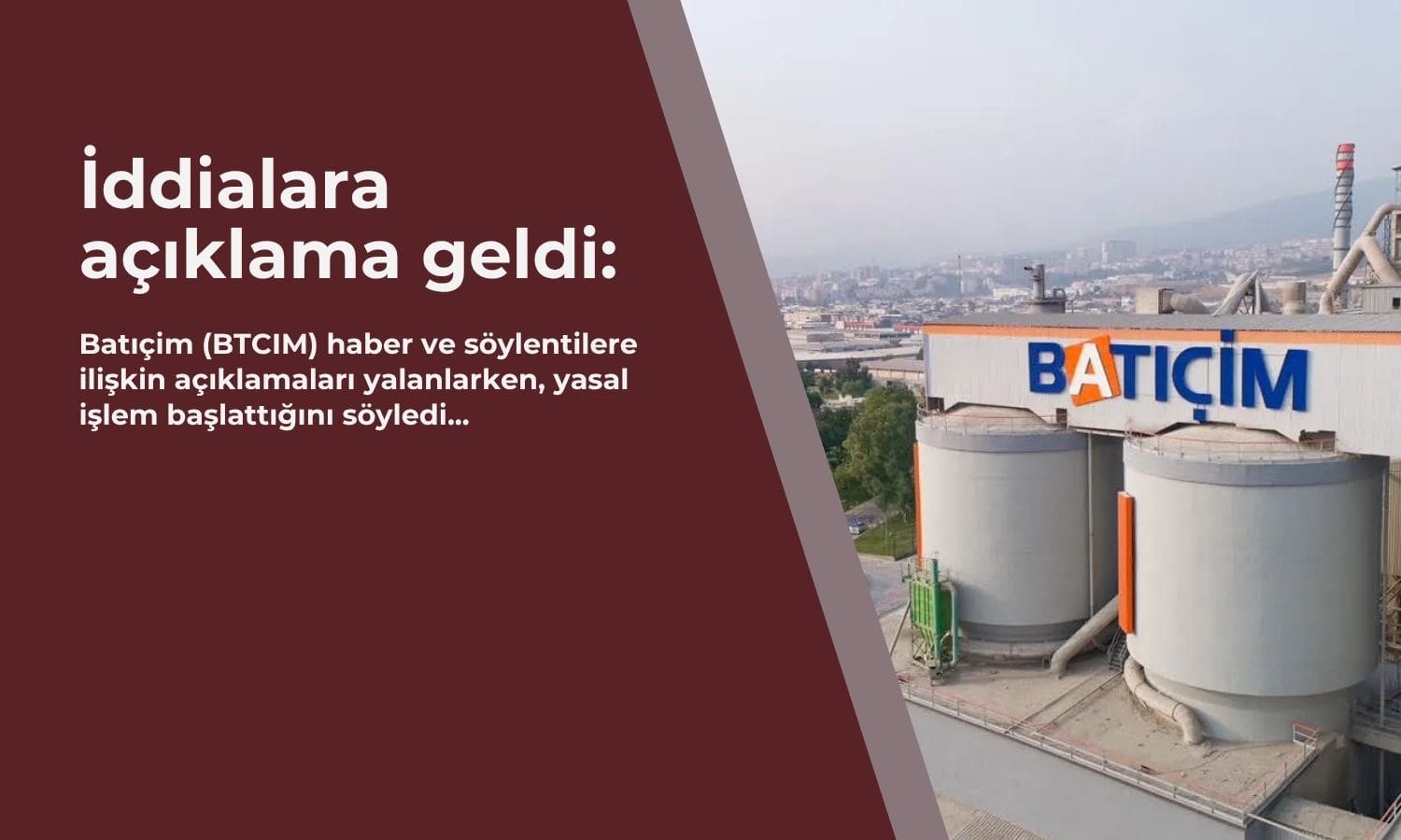 Batıçim’den (BTCIM) haber ve söylentilere açıklama geldi