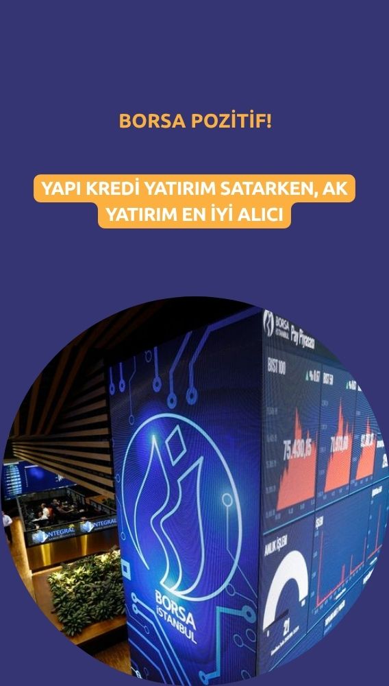 Borsa pozitif: 405 milyon TL spot para çıkışı görülüyor
