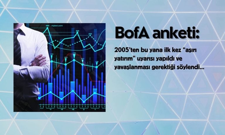 BofA: 20 yıl sonra ilk kez ‘aşırı yatırım’ uyarısı yapılıyor