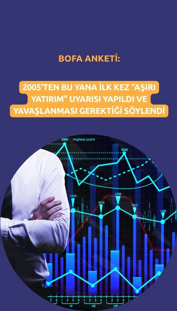 BofA: 20 yıl sonra ilk kez 'aşırı yatırım' uyarısı yapılıyor
