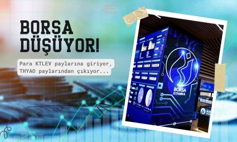 Borsa düşerken THYAO’dan sert para çıkışı yaşanıyor