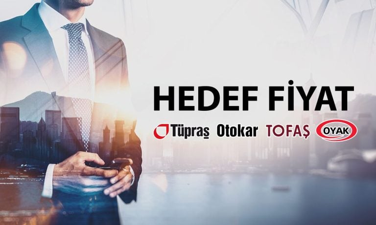Borsada beş hisse için hedef fiyat: TOASO ve TUPRS listeye girdi