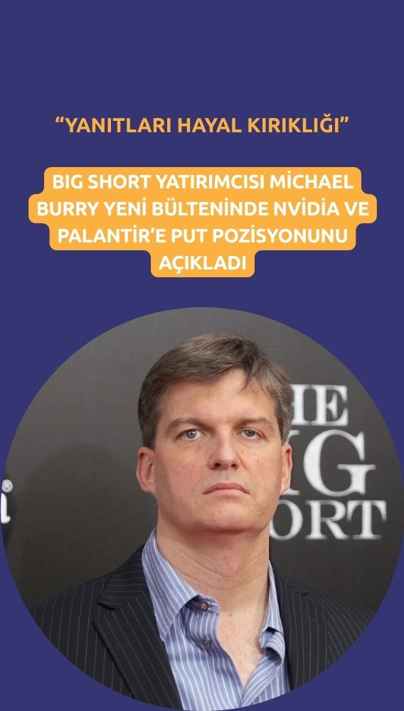 Burry'den Nvidia ve Palantir'e yeni darbe: Yanıtları hayal kırıklığı
