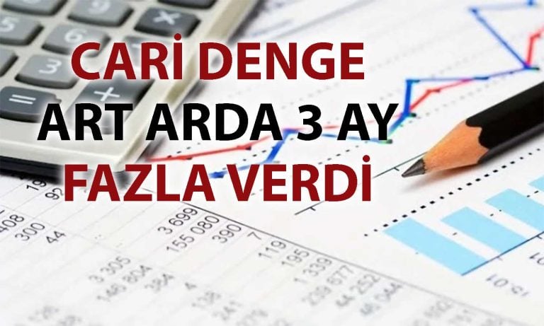 Cari Denge Eylül'de 1.1 milyar dolar fazla verdi