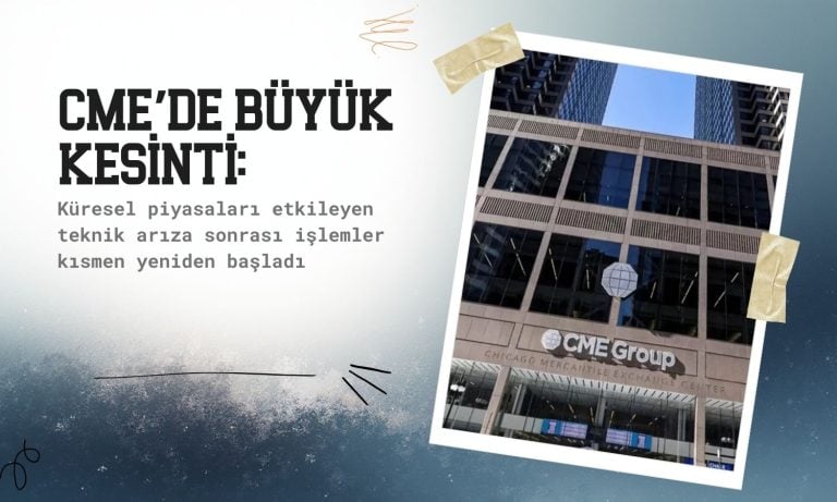 CME arızanın ardından işlemleri kısmen yeniden başlattı
