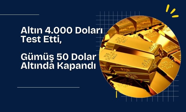 Değerli metaller düştü: Gümüş kritik desteği denedi
