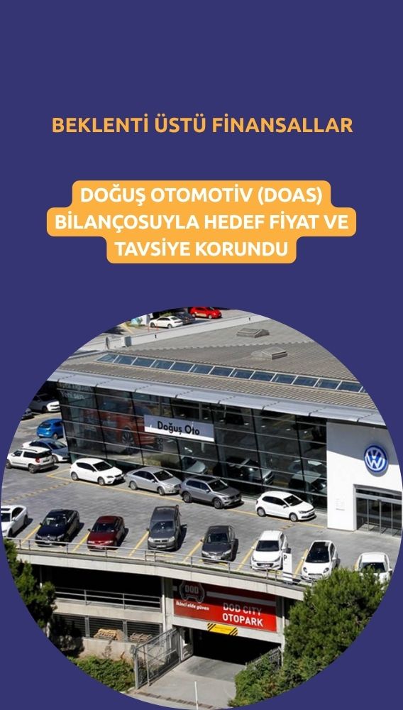 Doğuş Oto (DOAS) hedef fiyatı 297,50 TL: Tavsiye TUT
