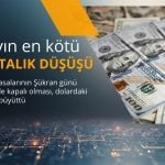 Dolar dört ayın en sert haftalık düşüşüne ilerliyor