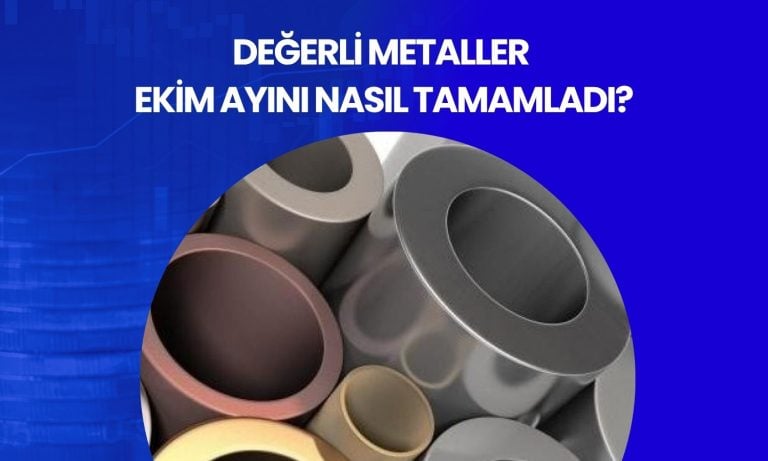 Ekim ayının getiri şampiyonu paladyum oldu!