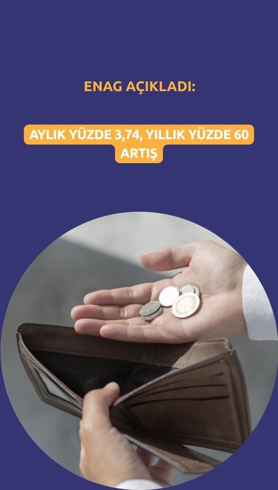 ENAG açıkladı: Enflasyon Ekim'de yıllık yüzde 60 oldu