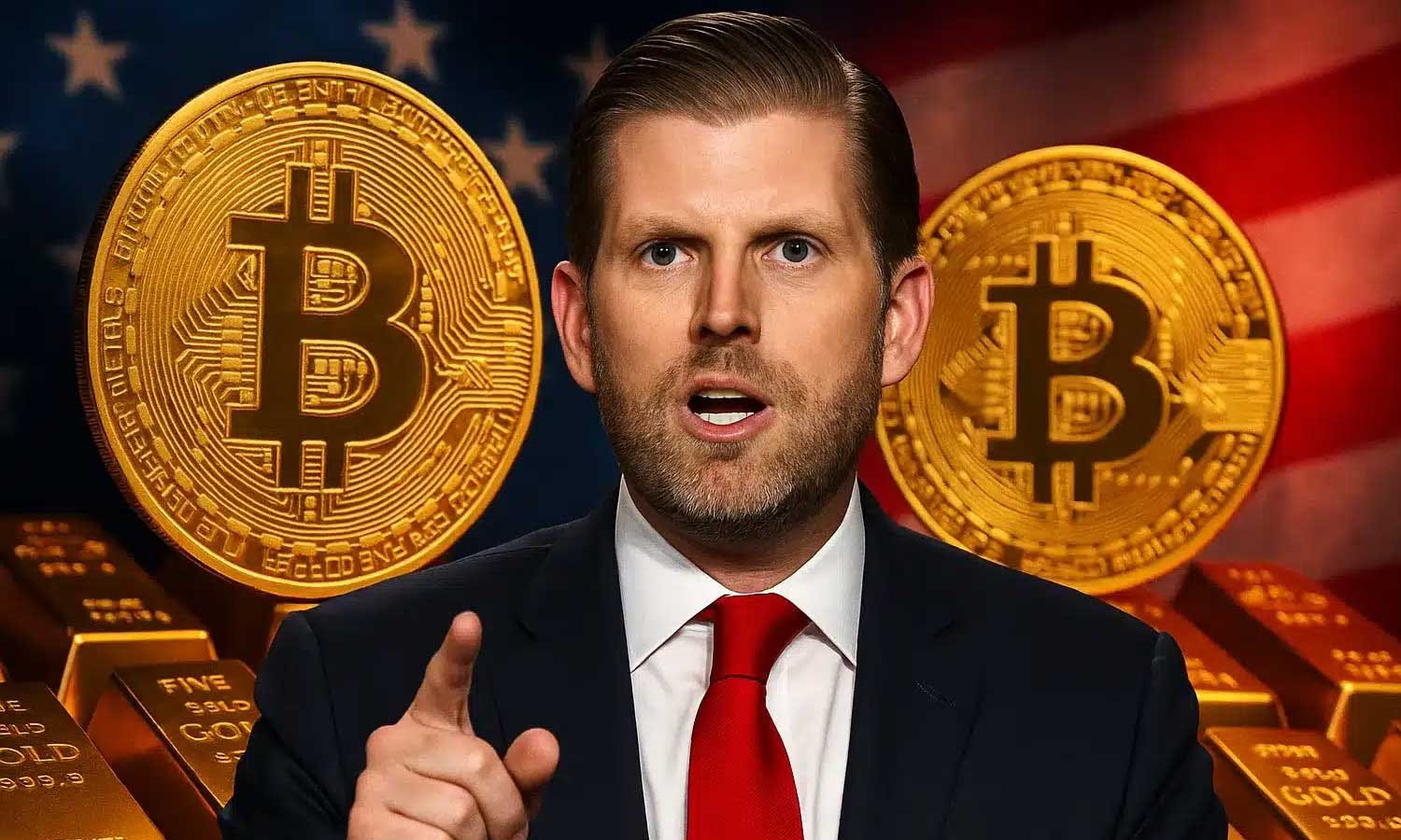 Eric Trump: Altından çıkan para Bitcoin’e akacak