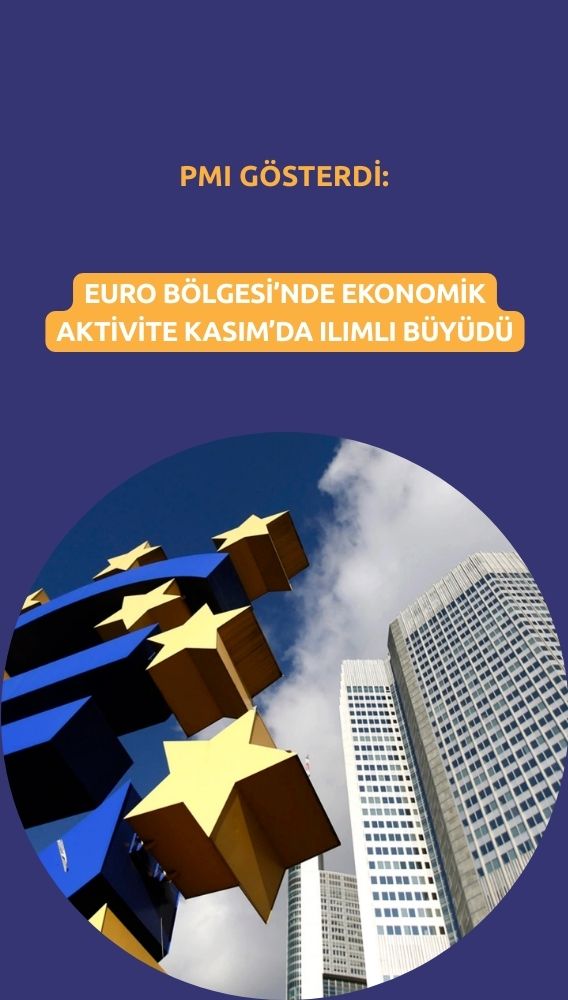 Euro Bölgesi'nde hizmetler güçlü, imalatta daralma