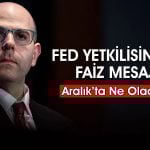 FED/Miran: Aralık’ta faiz indirimine gideceğimizi düşünüyorum