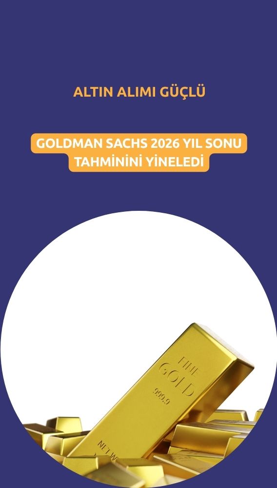 Goldman: Merkez bankası alımları güçlü, altın 4900 dolar olacak