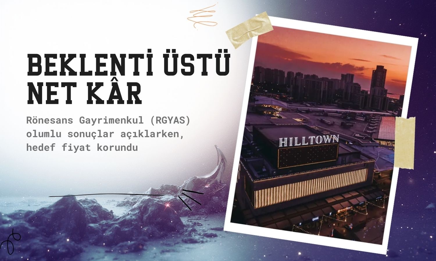 Güçlü bilanço RGYAS hedef fiyatını ve tavsiyesini korudu