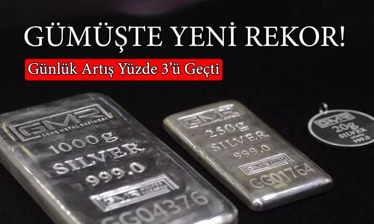 Gümüş yine şaşırtmadı! Güçlü yükselişle yeni rekora imza attı