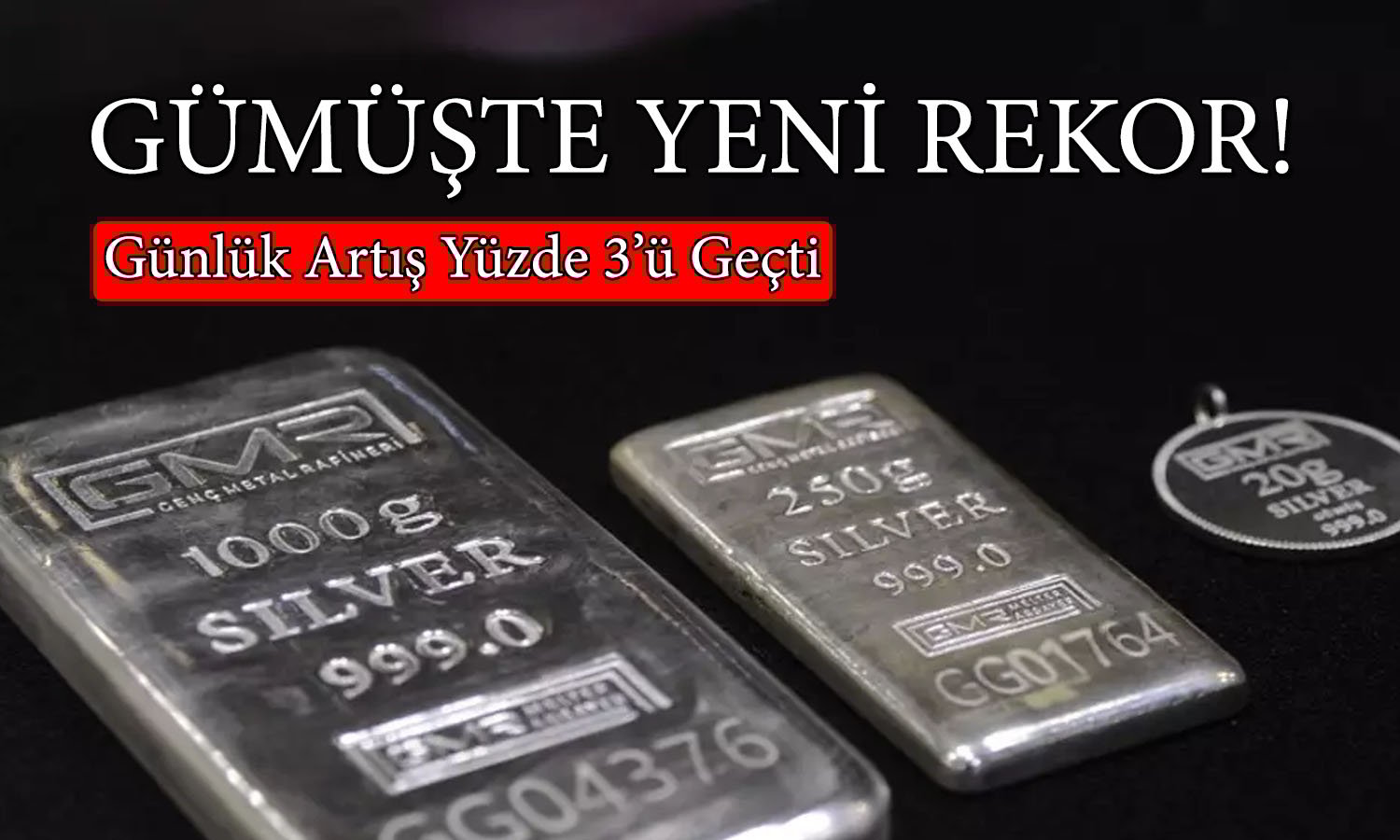Gümüş yine şaşırtmadı! Güçlü yükselişle yeni rekora imza attı