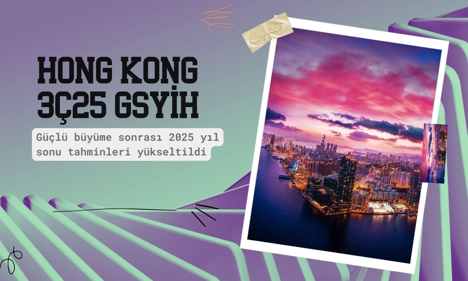 Hong Kong 3. çeyrekte yüzde 3,8 büyüdü, tahminler yükseltildi