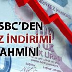 HSBC’den TCMB tahmini: Faiz indirimi Aralık’ta 150 baz puan olabilir