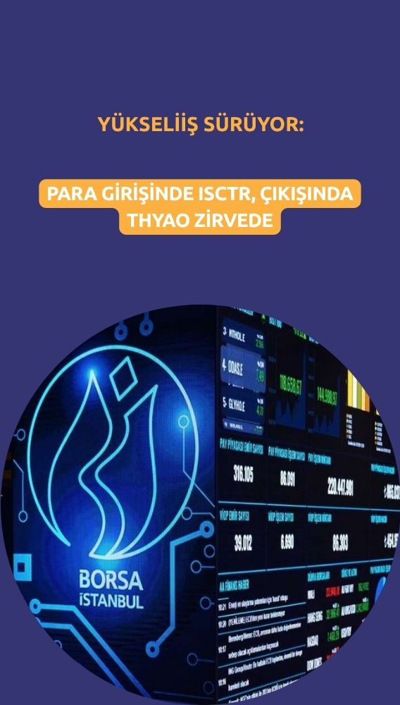 Yükseliş sürerken ISCTR girişte, THYAO çıkışta zirvede