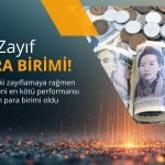 Japon yeni dolar karşısında en zayıf para birimi oldu